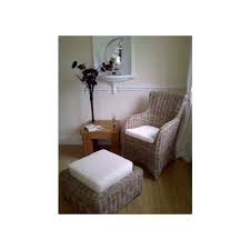 Natural Wicker Donna Armchair With