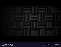 Black Acoustic Wall Sound Studio Panels
