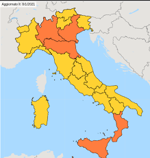 Lunedì prossimo la regione puglia tornerà zona gialla. Cinque Regioni Finiscono In Zona Arancione Trentino Ancora In Zona Gialla La Voce Del Trentino