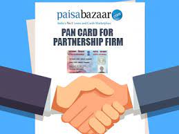 pan card for partnership firm know