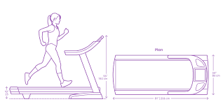 Treadmills Dimensions Drawings Dimensions Guide