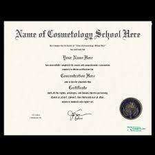 fake cosmetology certificate en us