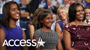 Their teenage disdain drew its fair share of media attention, including a buzzfeed article titled as first daughters, you can't win, ms. Michelle Obama S Daughters Malia Sasha Give First Public Interview Youtube