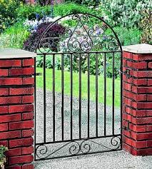 Marlborough Arched Metal Garden Gate