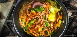simple vegan y noodle soup a plant