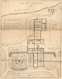 Plan Of Longwood House In 1821 At The