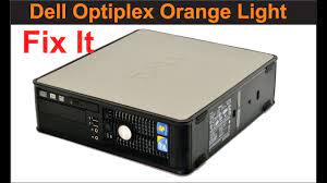 dell optiplex 380 orange light problem
