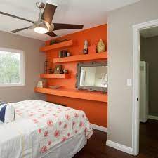 Bedroom With Orange Walls Ideas