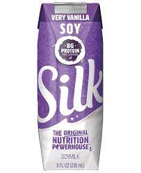 shelf le very vanilla soymilk silk
