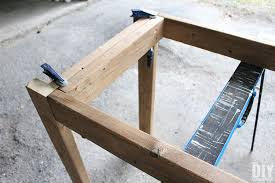 How To Build A 2x4 Outdoor Bar Table