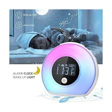 Yapeach Digital Alarm Clock Smart Kids Alarm Clock With Bluetooth Speaker Wake Up Night Light For Kids Wireless Led Blinkee Com