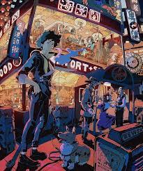 cowboy bebop boy dog night