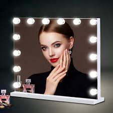led lights hollywood vanity mirror