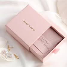 custom pink paper jewelry box gift