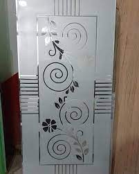 Etched Glass Door Glass Wall Design