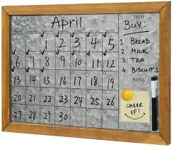 Dry Erase Board Calendar