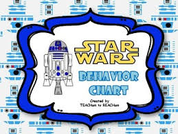 Star Wars Behavior Chart