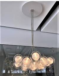 Cer Chandelier Modern Blown Glass