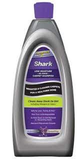 shark low moisture no rinse carpet