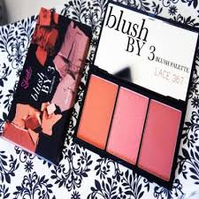 sleek blush by 3 blush palette lace