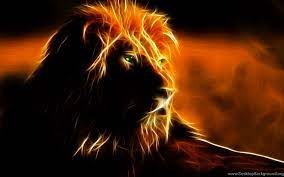 Fire Lion Wallpapers Wallpapers Zone ...
