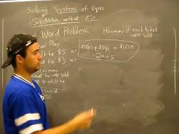 Solving Systems Of Equations Word