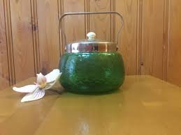 Retro Candy Bowl Glass Sugar Bowl