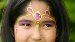 oriental princess face painting