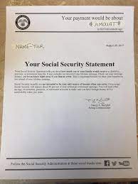 your social security statement ta