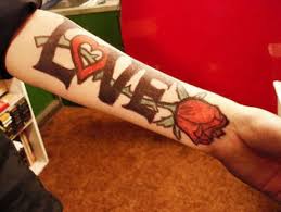 You can have anything from a huge flag covering your whole back to a smaller flag on your arm or leg. 36 Unisex Best Love Tattoos Designs