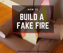 Make A Fake Campfire Free Printable