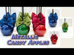 How To Make Metallic Candy Apples