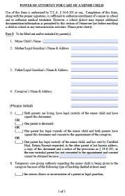 Maybe you would like to learn more about one of these? Free Parental Guardianship For Minor Child Power Of Attorney Tennessee Pdf