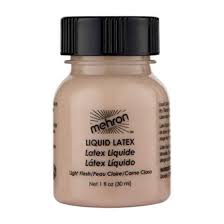 mehron makeup liquid latex 1 fl oz