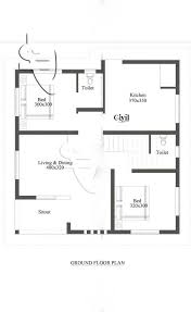 House Floor Plans 2bhk House Plan