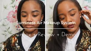 luminess air makeup unbox review