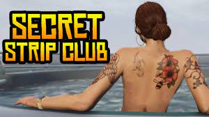 GTA 5 Online - Secret Strip Club in GTA 5! (Hidden Strip Club Details &  More) - YouTube