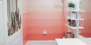 Diy Painted C Ombré Shower Tile