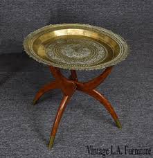 Brass Tray Table Coffee Table