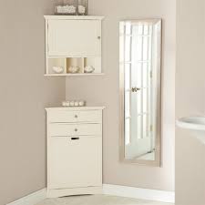 Elegant Corner Bathroom Cabinet By