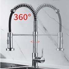spring mixer kitchen tap faucet