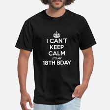 keep calm its my sons 18th birthday