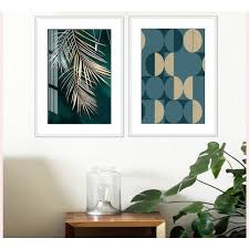 Set Of 2 Canvas Decorative Wall Art In