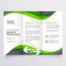 design bifold or trifold brochure and