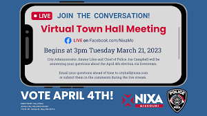 virtual town hall meeting city of