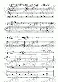 Shop and buy the best of grade 1 (piano) sheet music. Duet For Flute And Easy Piano Lullaby Download Sheet Music Pdf