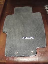 tsx ebony black floor mats