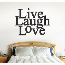 Live Laugh Love Quote Wall Tattoo Vinyl