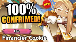100% CONFIRMED! Financier Cookie is coming to Cookie Run Kingdom! - YouTube