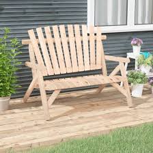 Grace Solid Wood Spruce Garden 2 Seater